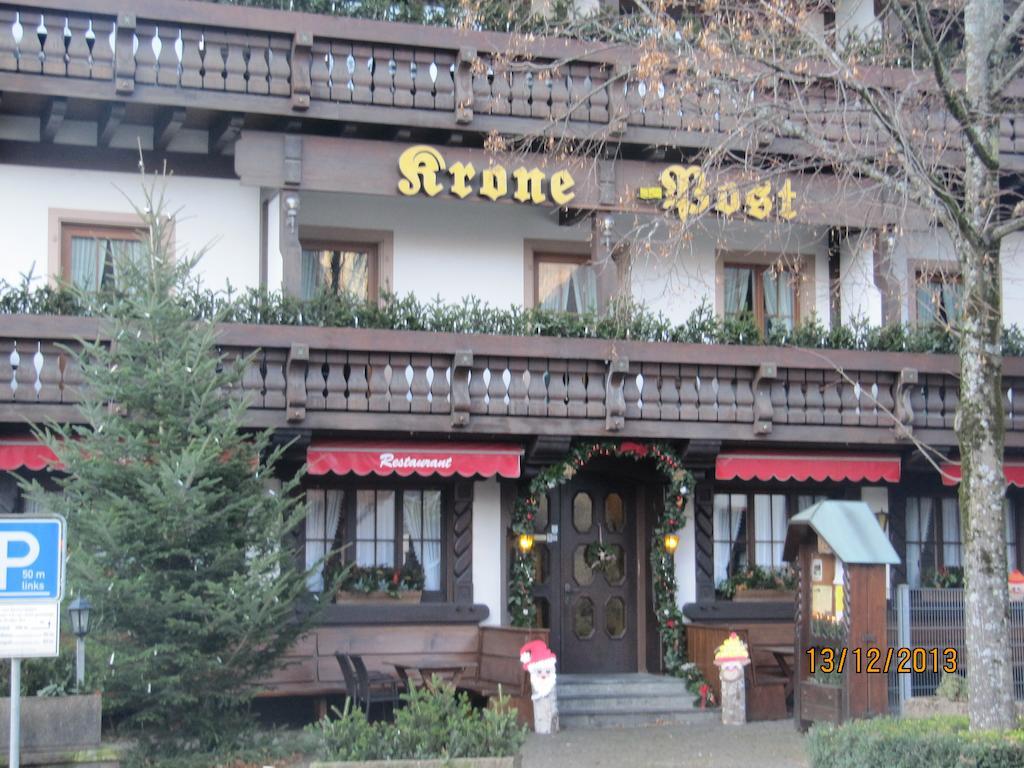 Gasthaus-Krone-Post Simonswald Eksteriør bilde